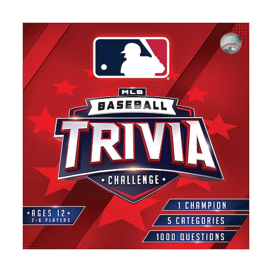 MLB Baseball Trivia Challenge Board Game